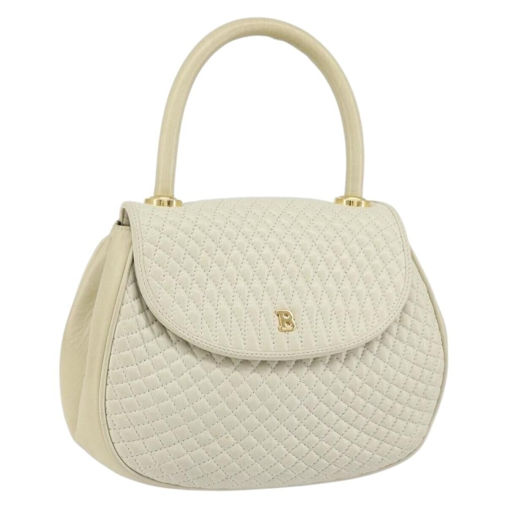 Bally Vintage Quilted Leather